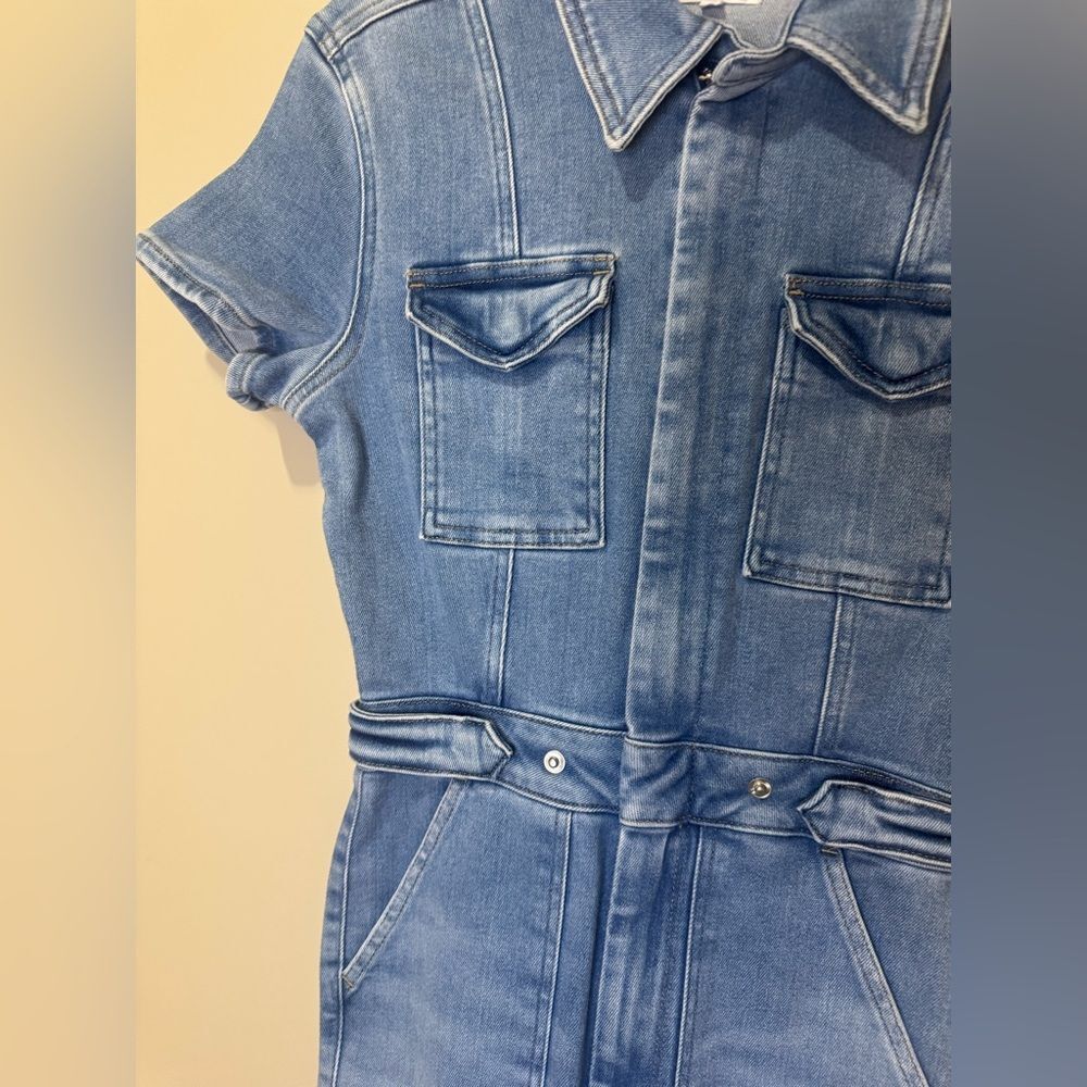 NWT Good American Fit for Success Jumpsuit | Size 1 | Blue274 - Picture 5 of 8